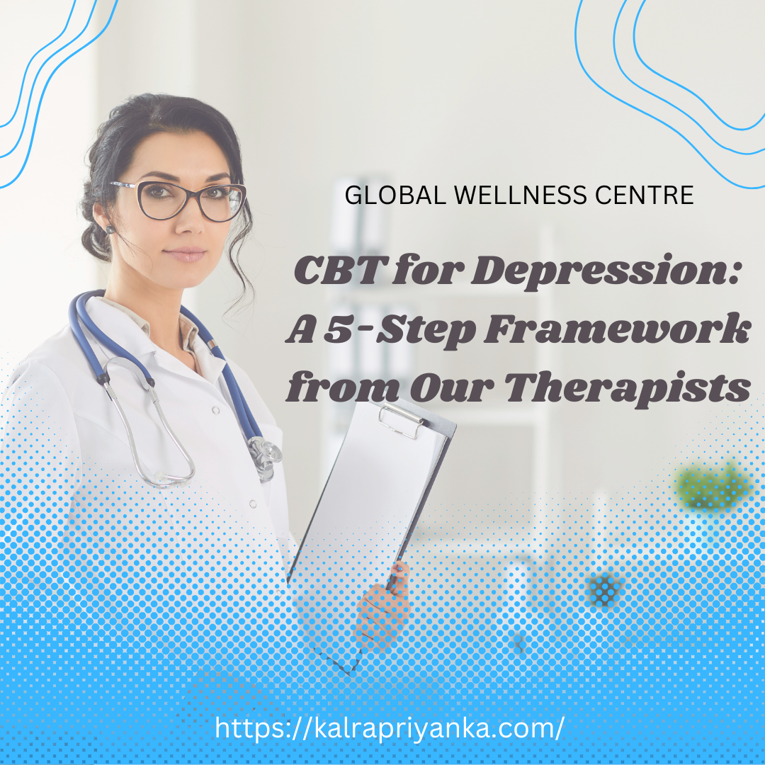 CBT for Depression: A 5-Step Framework from Our Therapists