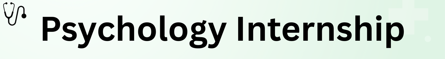 Psychology Internship